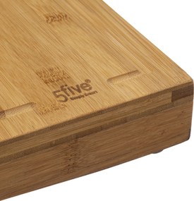 Bambusowa deska do krojenia z rantem, 52 x 58 cm