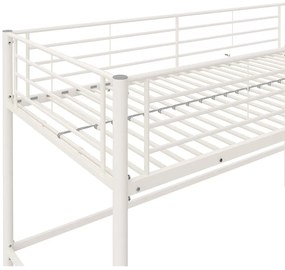 Białe podwyższone łóżko dziecięce 90x200 cm Jodie – Støraa