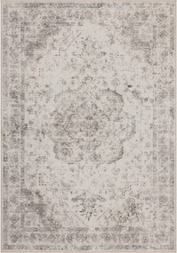 Dywan vintage INKA Medalion z Efektem Postarzenia Beżowy 240 cm x 340 cm