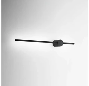 Ideal Lux - LED Kinkiet ESSENCE LED/12W/230V 3000K 70 cm CRI 90 czarny