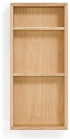 Półka łazienkowa z drewna dębowego Wireworks Slimline