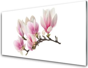 Panel Szklany Dekoracyjny Motyw Florystyczny