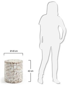 Stolik Kave Home Coconut
