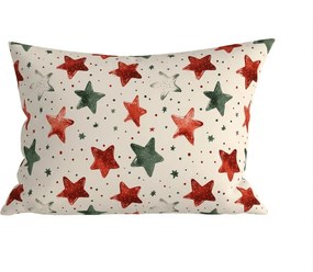 Poszewka na poduszkę z mikrofibry COLORFUL STARS 70x90 cm, kolorowy