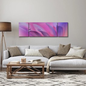 Obraz - Kropla na kwiecie (170x50 cm)