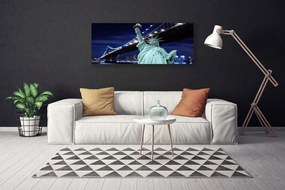 Zdjęcie na płótnie Nowojorski Most i Wolność