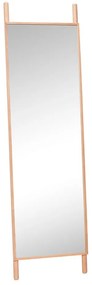 Lustro z drewnianą ramą stojące 53x188 cm Lean – Hübsch