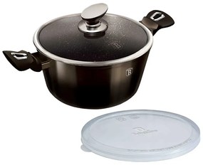 Granitowy garnek na indukcję z pokrywkami B7-B14