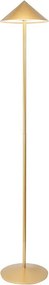 Zafferano Pina XXL lampa podłogowa LED 6 W, akumulatorowa, IP65, dotykowy ściemniacz, magnetyczna głowica, do wnętrz i na zewnątrz, złota
