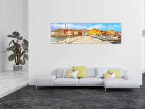 Obraz - Stare istryjskie miasto Poreč, Chorwacja (170x50 cm)