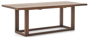 Stół z litego drewna tekowego 100x220 cm Sashi – Kave Home