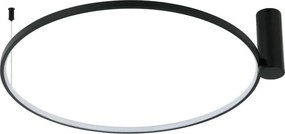 Plafon sufitowy LED RING S LED/50W/230V 3000/4000/6000K śr. 90 cm czarny
