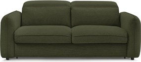 Zielona sofa 216 cm Achille – Bobochic Paris