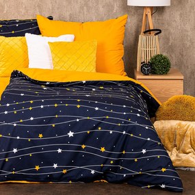 4Home Pościel bawełniana Night sky, 140 x 200 cm, 70 x 90 cm
