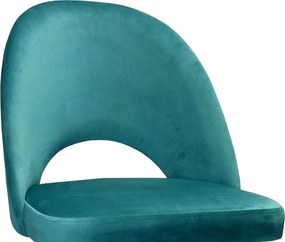 Fotel obrotowy POLO tkanina Welur krzesło biurowe ergonomiczne do biurka : Kolor Stelaża - Chrom, Kolor tkaniny - VELVET - MG20, Typ siedziska - Siedzisko obrotowe 360°, Typ tkaniny - Velvet