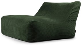 Zielony sztruksowy worek do siedzenia Sofa Lounge – SLOWDOWN