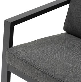 Zestaw aluminiowy dla 5 osób NOVARA (antracyt)