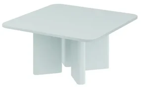 Stolik kawowy DIVERSO 80x80 miętowy HUBERTUS