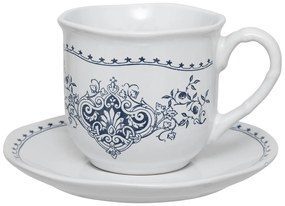 Dwie filiżanki z podstawkami COTTAGE, 180 ml