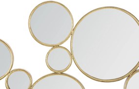 Kompozycja luster w złotej ramie, 100 x 51,5 cm