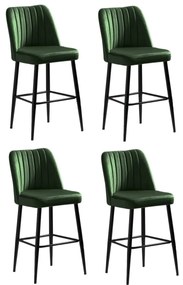 Zestaw krzeseł barowych Vento Green, 4 szt., 4 szt.
