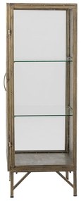 Metalowa witryna w kolorze złota 45x110x40 cm Saone – Bloomingville