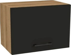 Zestaw Mebli Kuchennych MODERN 170 cm Dąb Evoke/Czarny Loftowy