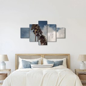 Obraz - Palmowy dramat (125x70 cm)