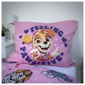 Dziecięca pościel jednoosobowa z mirowłókna 140x200 cm Paw Patrol – Jerry Fabrics