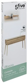 Konsola z szufladami do przedpokoju ABANA, 114 x 37 x 76 cm