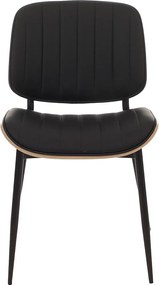 Krzesło do jadalni MCW-O44 (zestaw 6 sztuk),  naturalny, biały