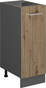 Szafka apteczna dąb rzemieślniczy 30x46x81.6 r-line