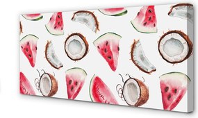 Zdjęcie na płótnie Duet Kokosa i Arbuza