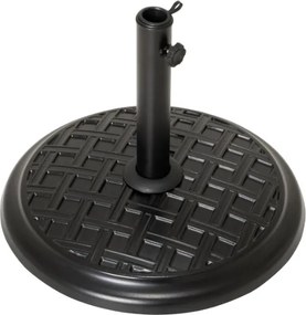 Stojak na parasole, okrągły, 15 kg, Ø 45 cm