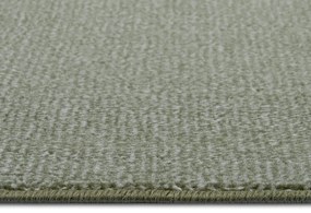 Dywan nowoczesny Basic zielony 80 cm x 350 cm