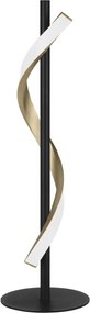Eglo 902137 - ściemnialna lampa stołowa LED CONAPRATO LED/8,8W/230V czarna/złota
