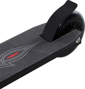 HOMCOM Hulajnoga wyczynowa Profesjonalna Freestyle 100mm koła PU Czarna dla dzieci i dorosłych Aluminium | Aosom PL