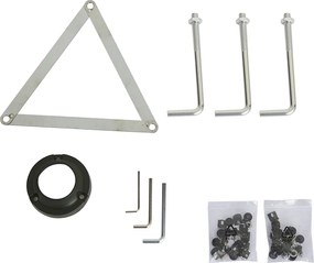 Klasyczny lampion ogrodowy ciemnozielony 235 cm 2-źródła światła IP44 - Berta