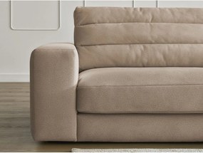 Szarobrązowa aksamitna sofa 276 cm Sierra – Bobochic Paris