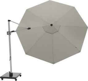 KNIRPS 320 x 320 cm - luksusowy wahadłowy parasol ogrodowy z drążkiem bocznym : Kolor parasola - Sandy
