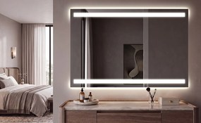 Lustro Ścienne do Sypialni Podświetlane LED L09