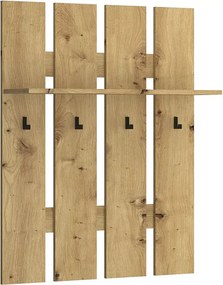 Wieszak Ścienny Na Ubrania Dąb Artisan G5-H78