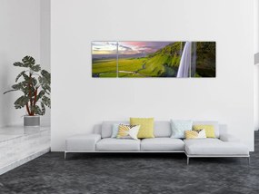Obraz wodospadów (170x50 cm)