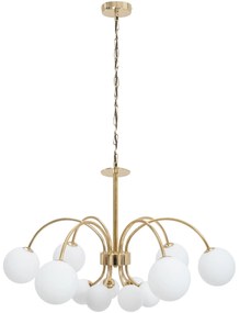 Lampa Sufitowa Glamour APP962-12CP Złota