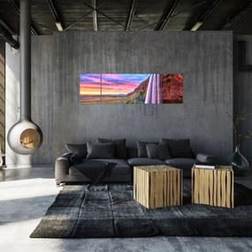 Obraz - Wodospad Seljalandsfoss (170x50 cm)