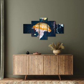 Obraz meduzy (125x70 cm)