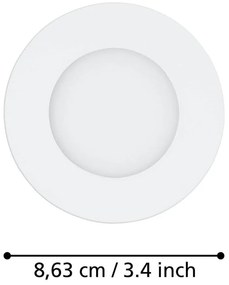 Inteligentne lampy wpuszczane w sufit zestaw 3 szt. LED 3 W FUEVA-Z – EGLO