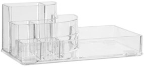 Organizer na kosmetyki SELENA do łazienki, na akcesoria do makijażu, 17 x 9 x 7 cm
