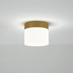 Brązowa lampa sufitowa SULION Congo, ø 10 cm