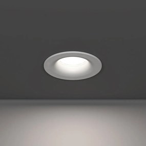 Eglo 902271 - SALABATE wpuszczana oprawa sufitowa LED do łazienki, 4,9W/230V, śr. 8,8 cm, IP65, biała